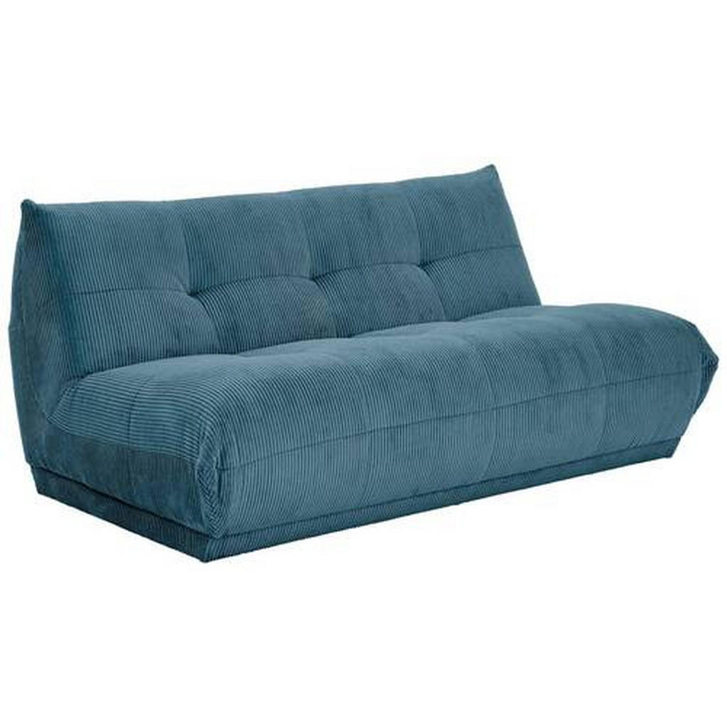 Modul Sofa Giselle 4er Sofa B: 180 Cm Cord Petrol