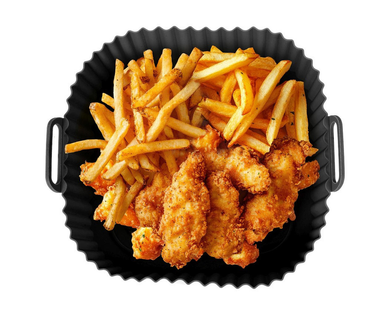 BACKFORMENSET KitchBo  - Schwarz/Grau, Basics, Kunststoff (20/22,5/6.3cm)