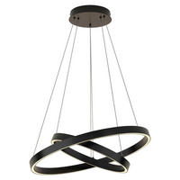 PENDELLEUCHTE  60/100/60 cm   - Schwarz, Basics, Metall (60/100/60cm) - MAYTONI