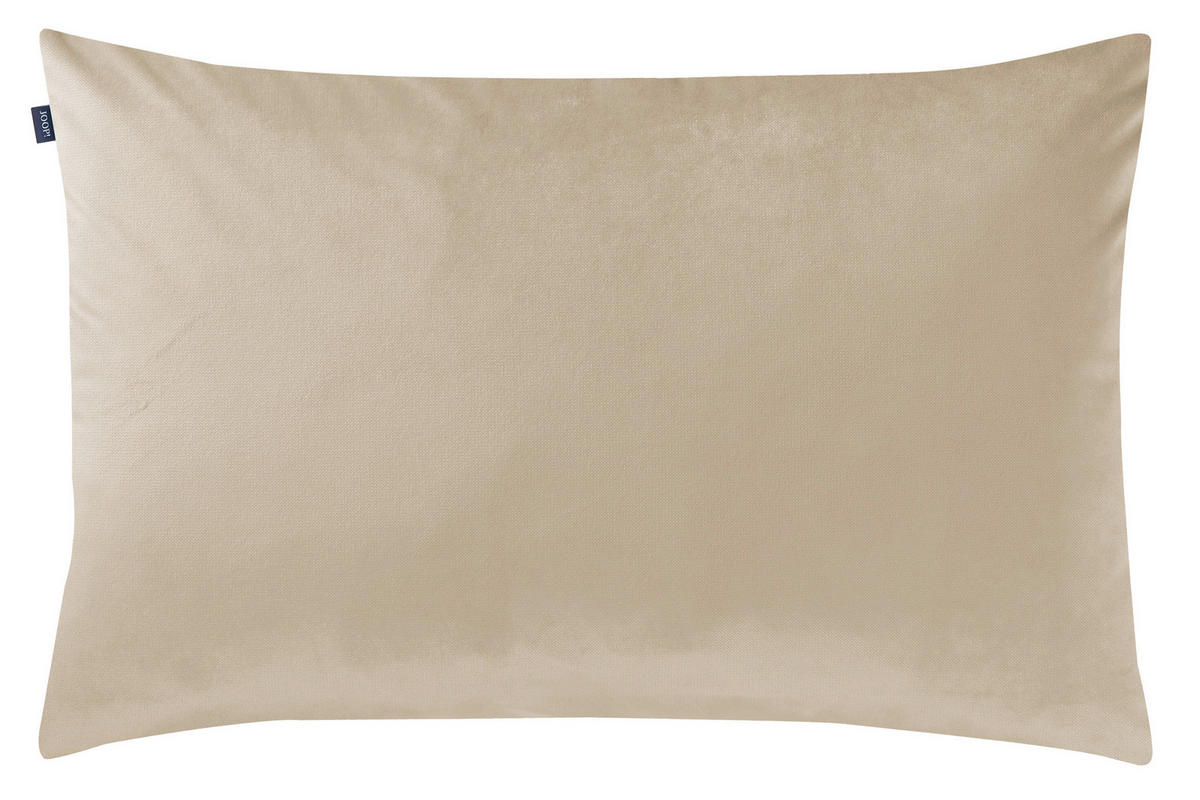 KISSENHÜLLE J! TOUCH 40/60 cm  - Champagner/Creme, Basics, Textil (40/60cm) - Joop!