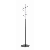 VEŠIAK NA ODEVY - čierna/sivá, Design, kov (36/175/36cm)