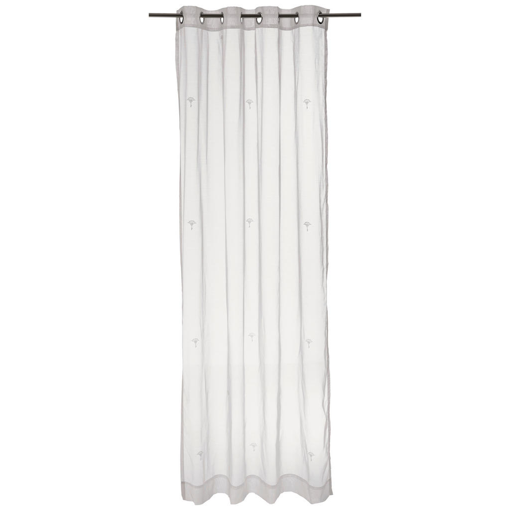 Joop! ZÁVĚS S OČKY, poloprůhledné, 140/250 cm