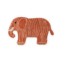 KINDERTEPPICH 75/120 cm Snuggle Elodie Braun, Beigebraun Tierform  - Dunkelorange/Beigebraun, Basics, Kunststoff/Textil (75/120cm) - Hanse Home