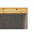 BOXSPRINGBETT 160/200 cm  in Zirbelkieferfarben, Hellgrau  - Zirbelkieferfarben/Hellgrau, Natur, Holz/Textil (160/200cm) - Linea Natura