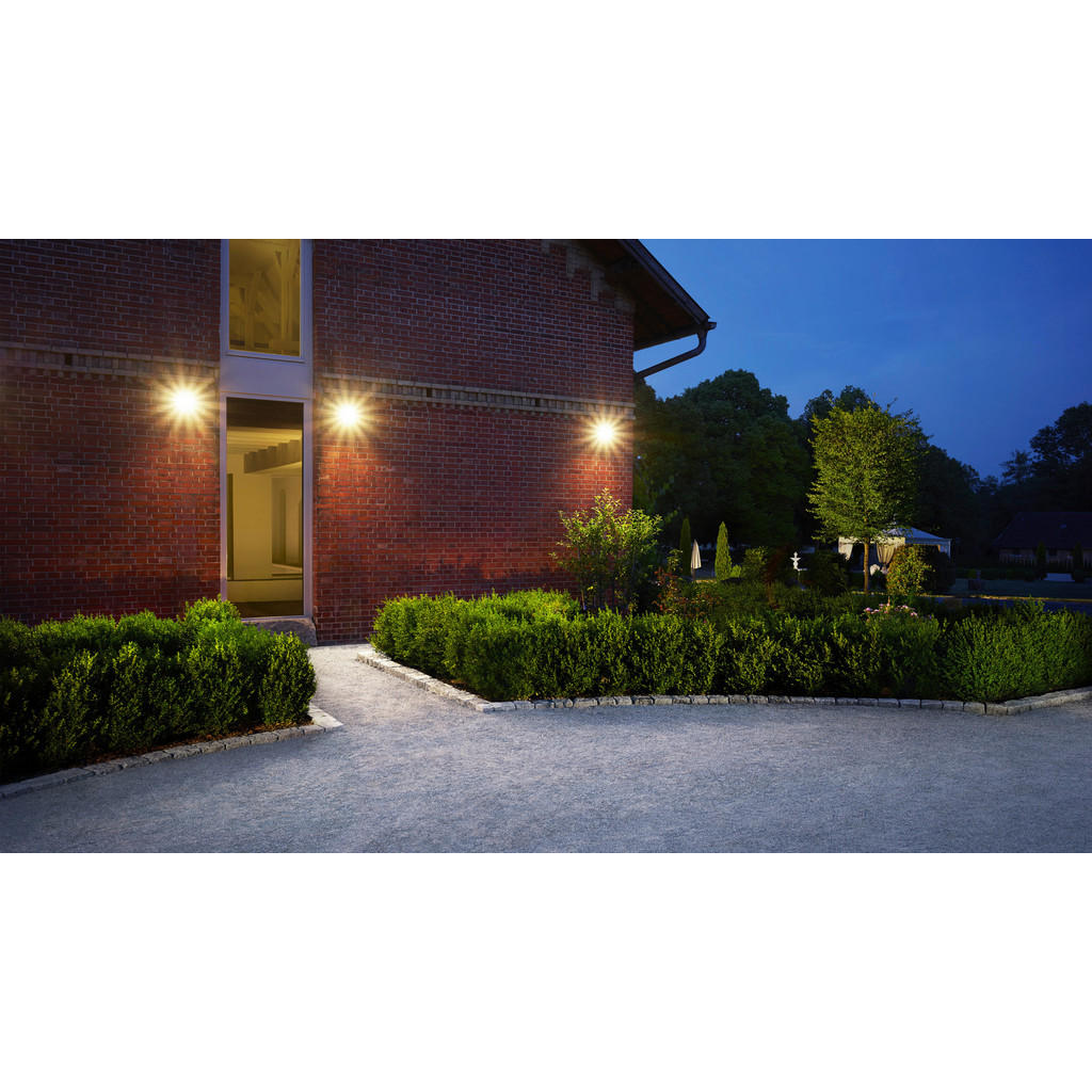 Thumbnail - Steinel Led-Strahler, Schwarz, Metall, 15.5x21x17.6 cm, Bewegungsmelder, schwenkbar, Dämmerungssensor, gleichmäßige Lich...