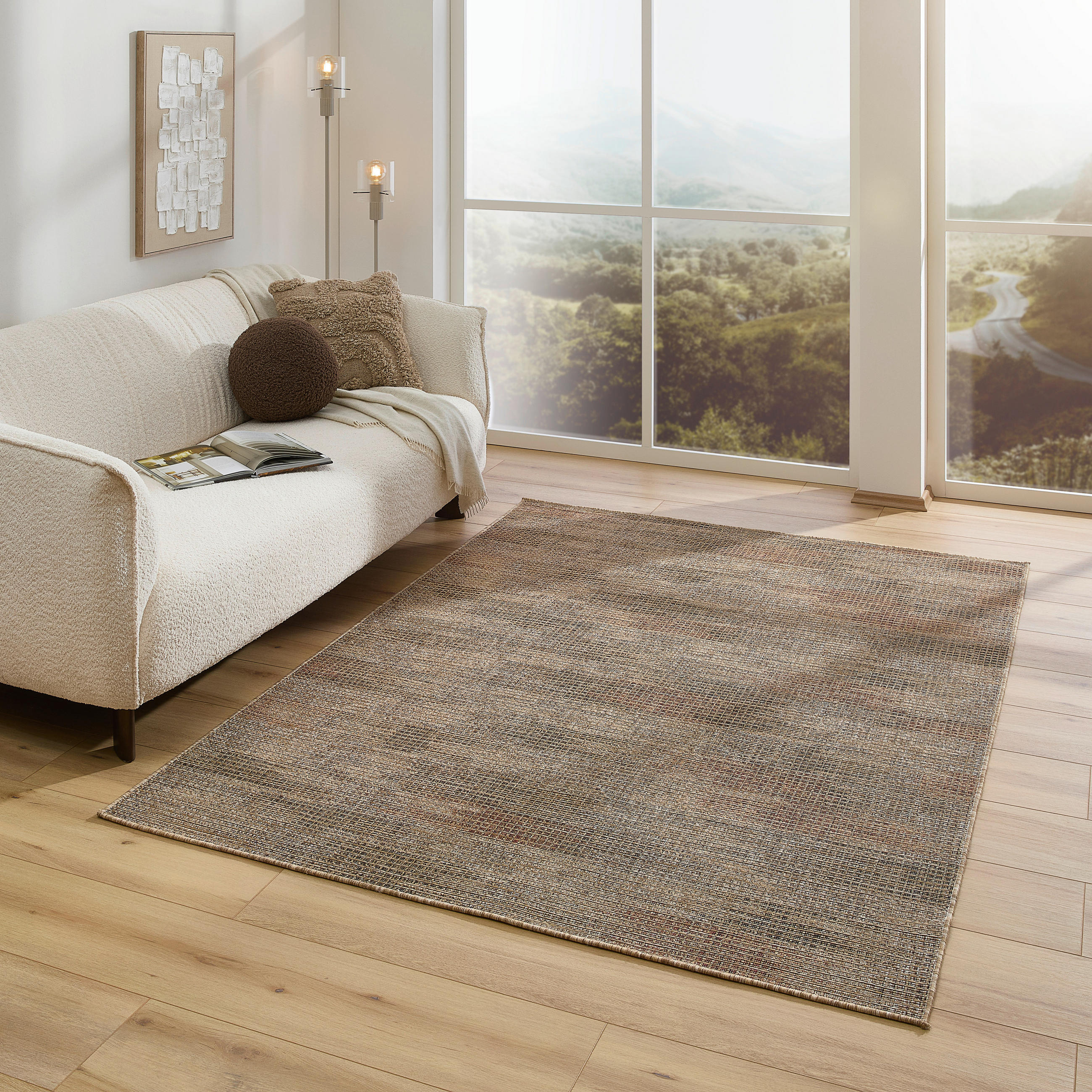 OUTDOORTEPPICH 120/170 cm Beige  - Beige, Basics, Textil (120/170cm) - Novel