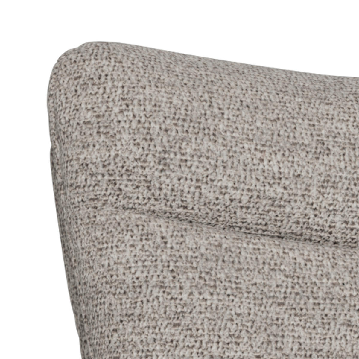 STUHL   Bouclé  - Hellgrau/Schwarz, MODERN, Textil/Metall (50,5/96,5/65cm) - MID.YOU