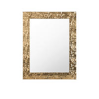 Oglindă De Perete 55/70/2 cm    - auriu, Lifestyle, plastic/sticlă (55/70/2cm) - Carryhome