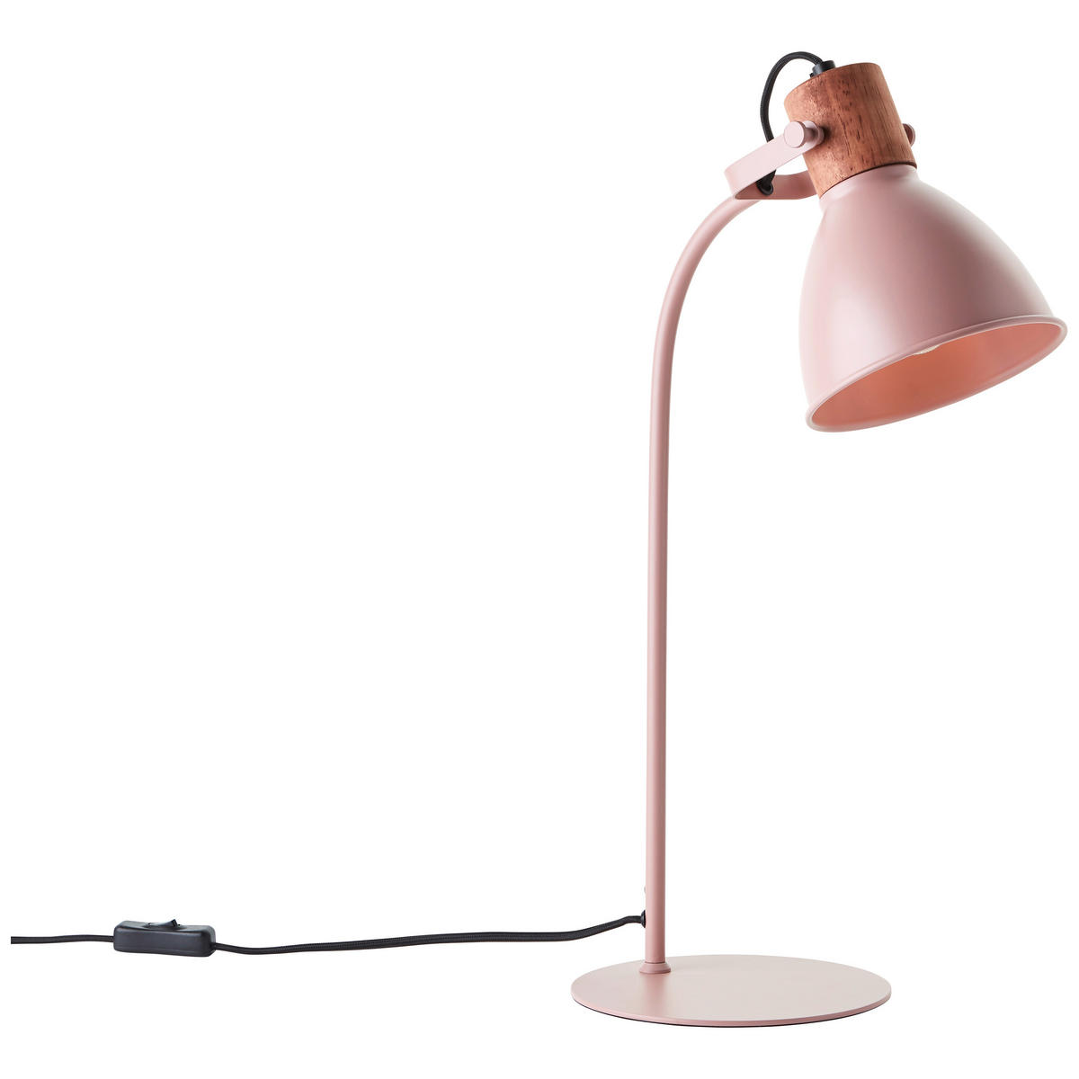 NAMIZNA SVETILKA  Erena             - pink, Basics, kovina/les (52/28,5/18cm)