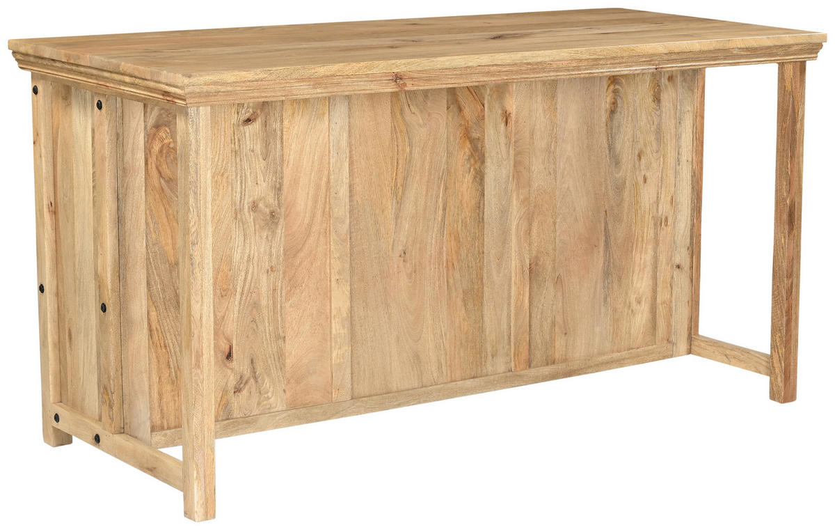 KÜCHENINSEL   in  - Messingfarben/Naturfarben, Design, Holz/Metall (180/94/80cm) - Livetastic