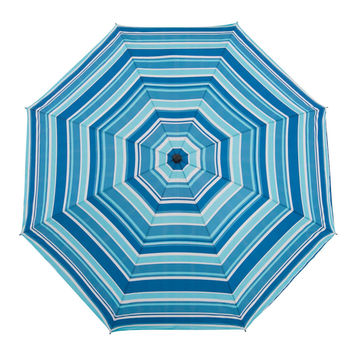 SONNENSCHIRM 160 cm Dunkelblau, Blau, Hellblau  - Blau/Anthrazit, Design, Textil/Metall (160/160cm) - Doppler