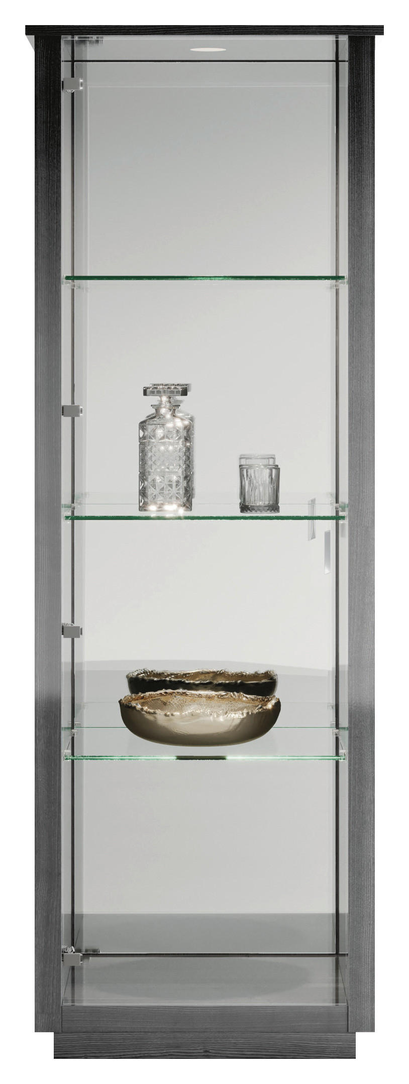 VITRIN tölgyfa színű  - tölgyfa színű, Modern, faalapú anyag (65,3/190,3/54,7cm) - Novel