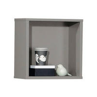 WANDREGAL 35/35/18,7 cm  - Grau, Design, Holzwerkstoff (35/35/18,7cm) - Paidi