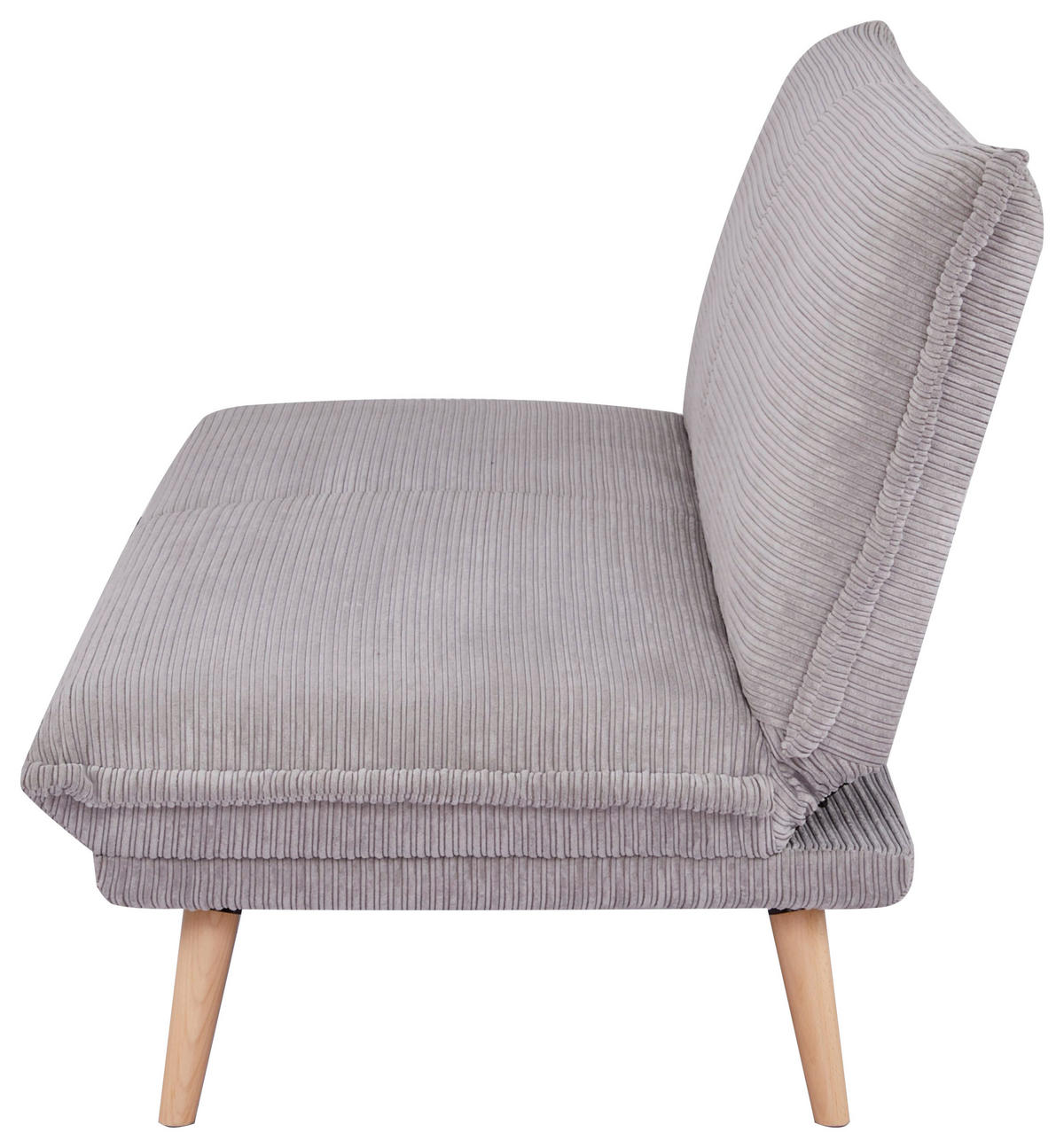 TROSJED NA RAZVLAČENJE tekstil  siva    - siva/prirodne boje, Design, tekstil/drvo (193/86/85cm) - Livetastic