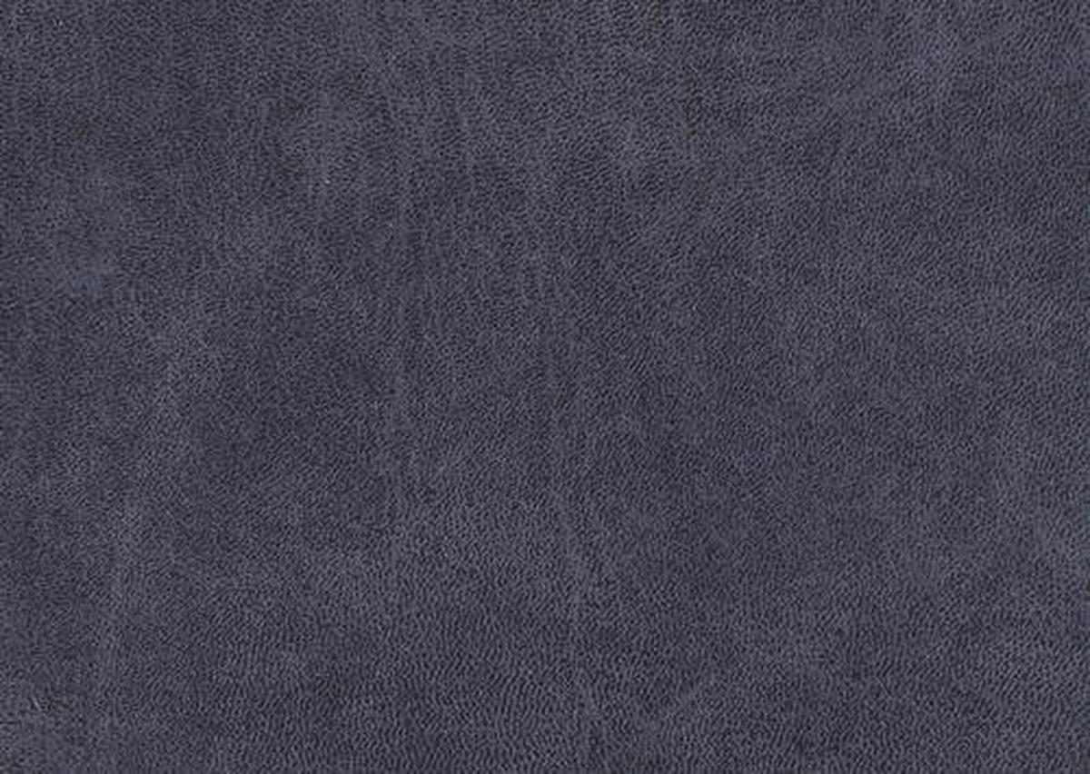 ECKSOFA in Lederlook Blau, Grau  - Blau/Anthrazit, Design, Textil/Metall (330/174cm) - Himolla