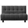 SCHLAFSOFA Anthrazit  - Anthrazit/Schwarz, Design, Textil/Metall (145/92/102cm) - Novel