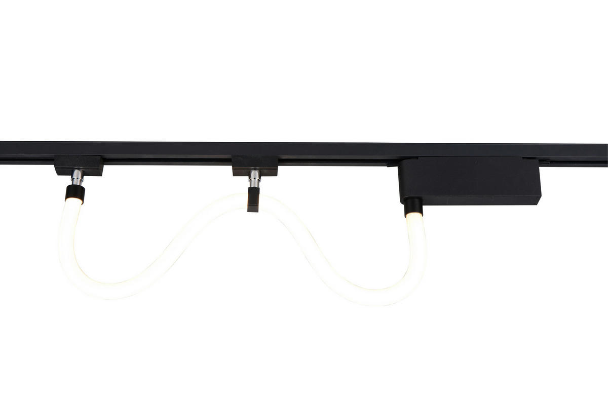 LED-STRIP - Schwarz, Konventionell, Kunststoff (19/2/2cm) - Trio Leuchten