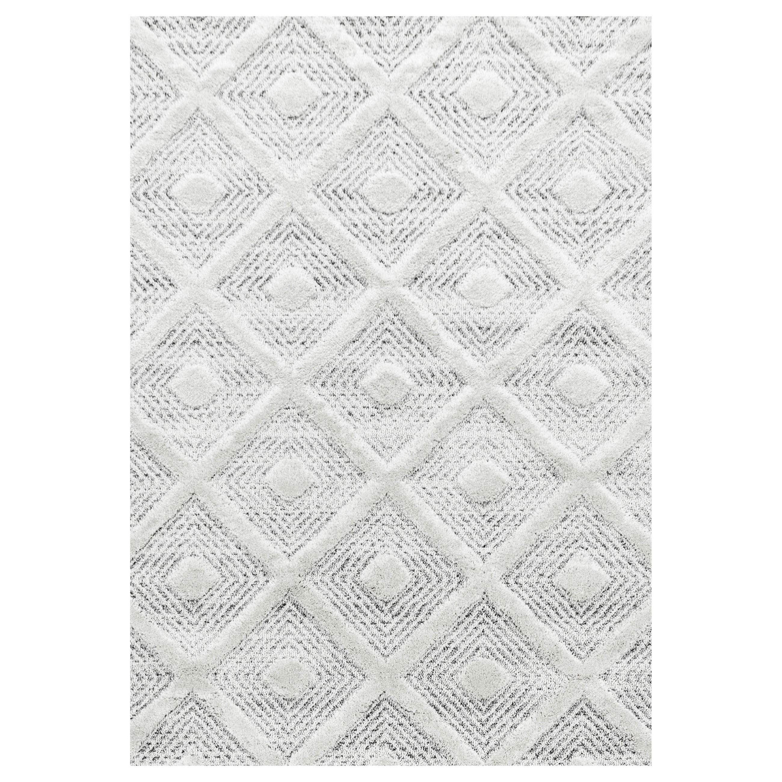 TKANA PREPROGA Pisa 4707 grau 160/230 cm tkano siva - siva, Konvencionalno, tekstil (160/230cm)