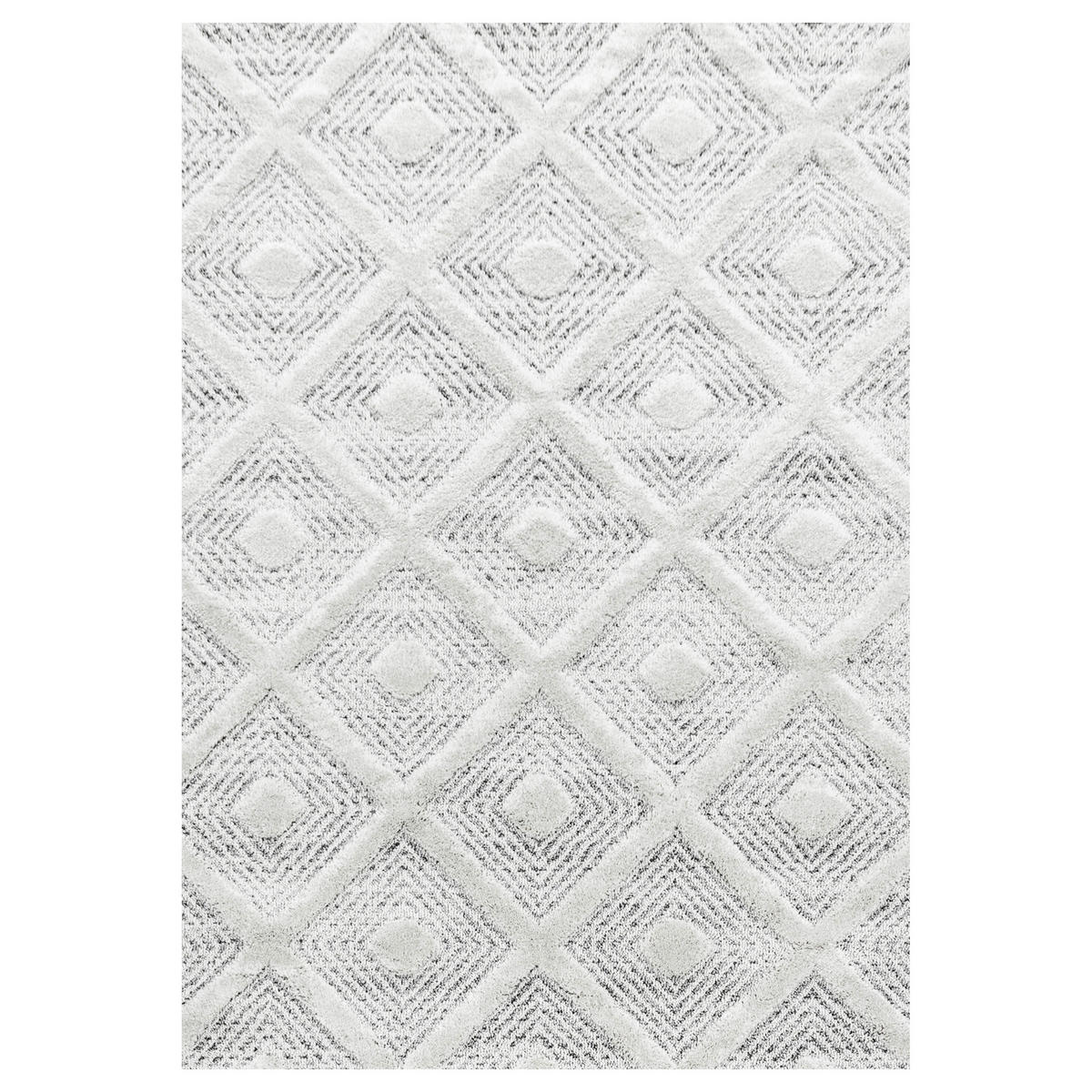 WEBTEPPICH 160/230 cm Pisa 4707 grau Grau  - Grau, KONVENTIONELL, Textil (160/230cm)