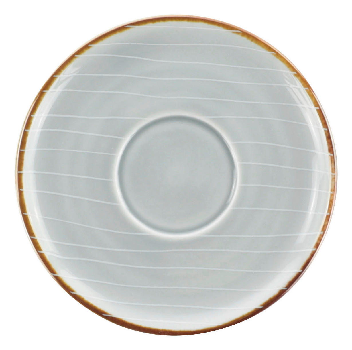 FARFURIOARĂ PENTRU ESPRESSO 12 cm  - gri, Design, ceramică (12cm) - Landscape