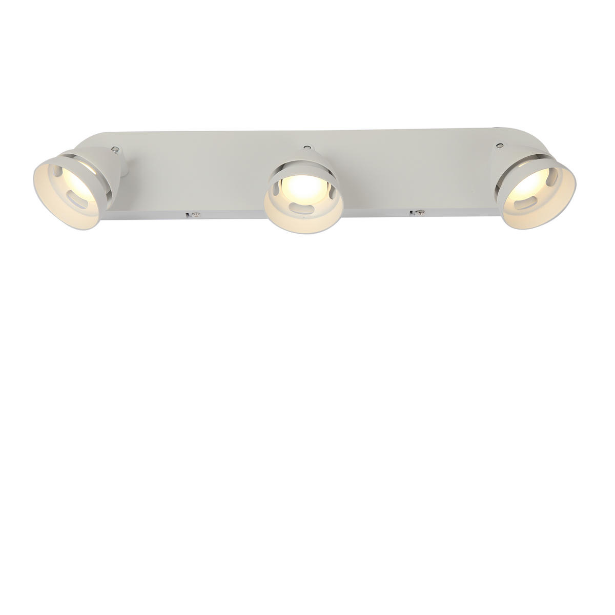 LED-STRAHLER 43/8/13 cm   - Weiß, Design, Metall (43/8/13cm) - Novel