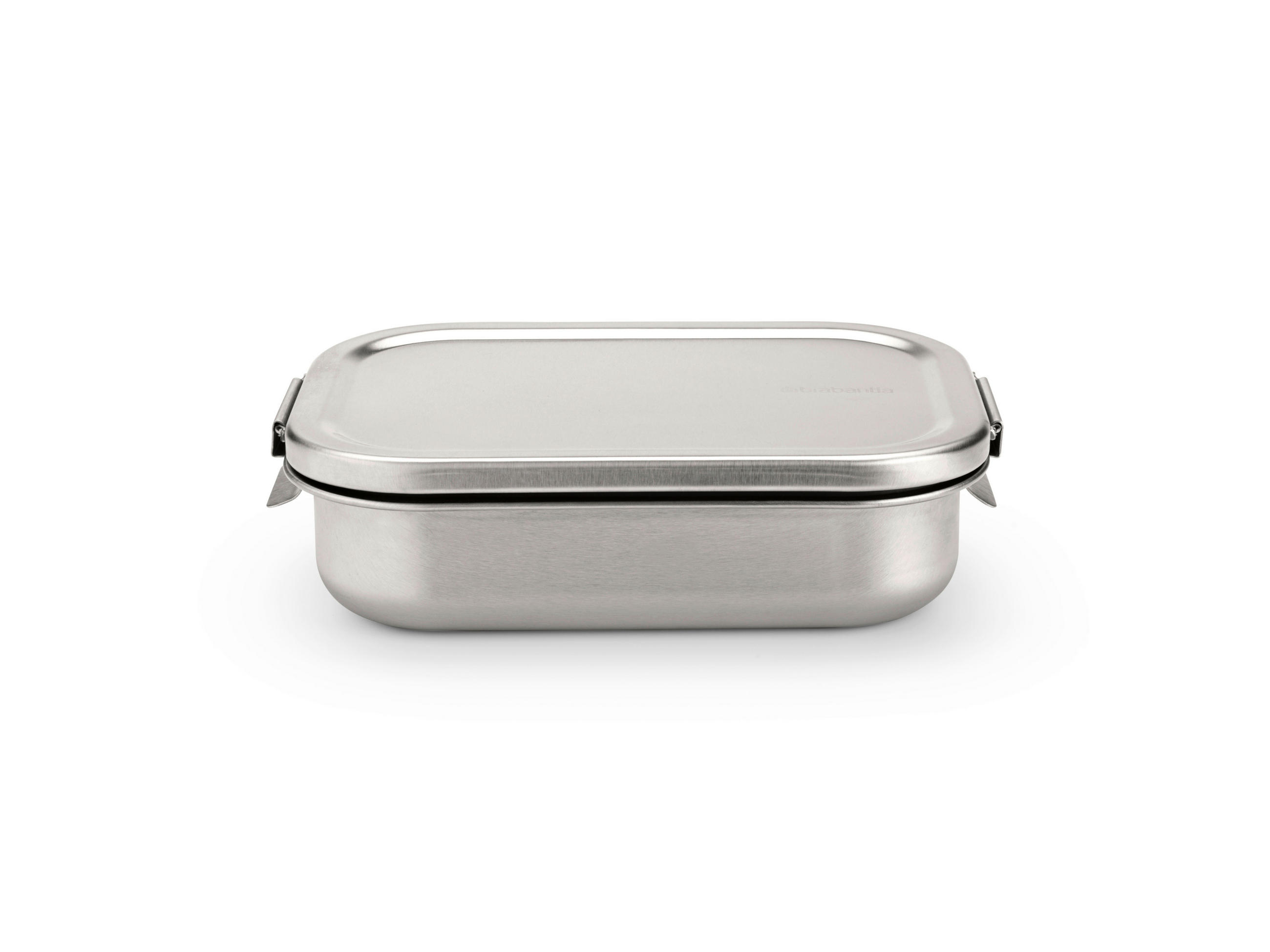 ÉTELTÁROLÓ DOBOZ  1.1 l  - ezüst, Basics, fém (20.5/14.5/5.8cm) - Brabantia