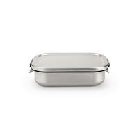 ÉTELTÁROLÓ DOBOZ  1.1 l  - ezüst, Basics, fém (20.5/14.5/5.8cm) - Brabantia