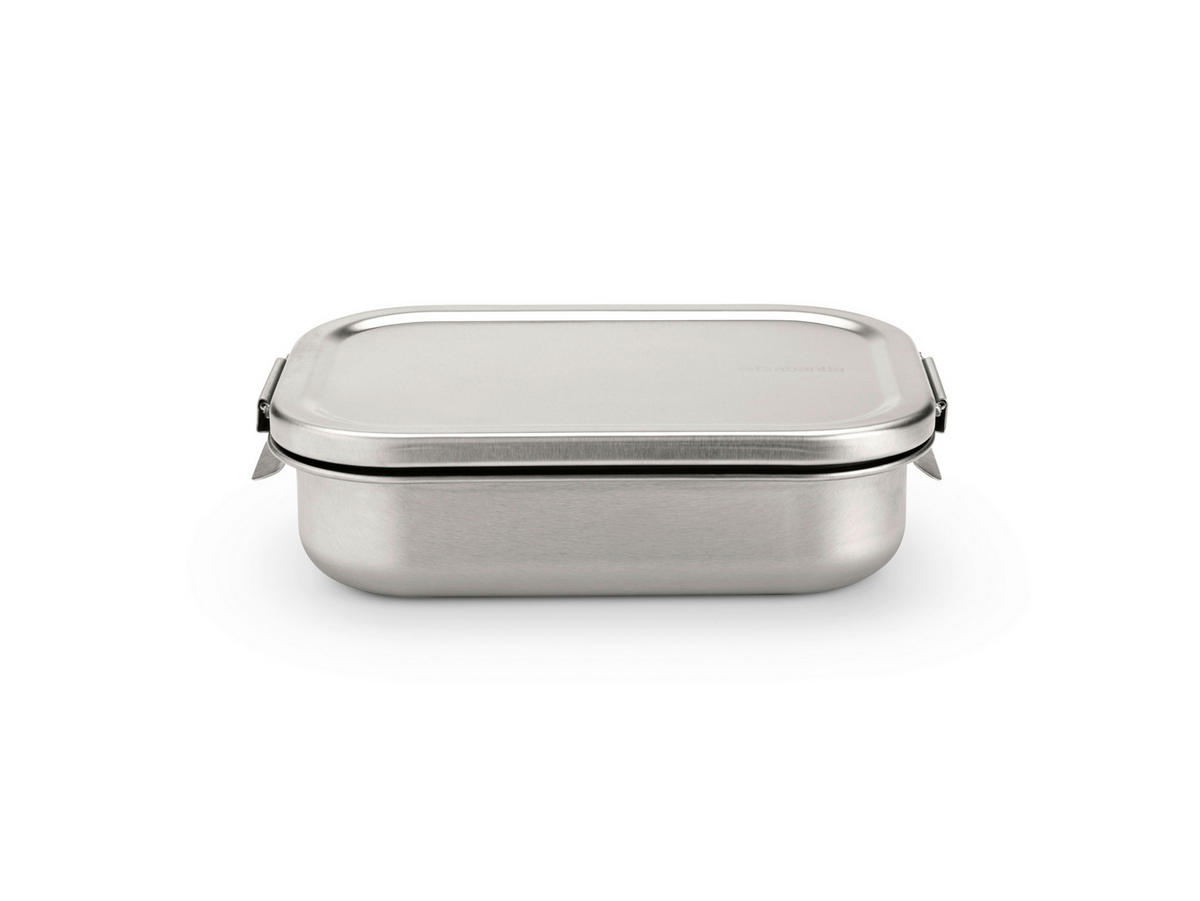 ÉTELTÁROLÓ DOBOZ  1.1 l  - ezüst, Basics, fém (20.5/14.5/5.8cm) - Brabantia