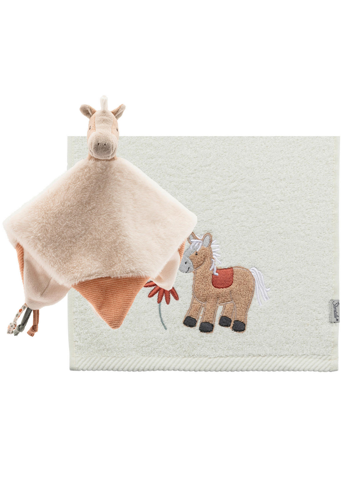 BABYGESCHENKSET 2-teilig  - Ecru, Basics, Textil (20/24/5cm) - Sterntaler