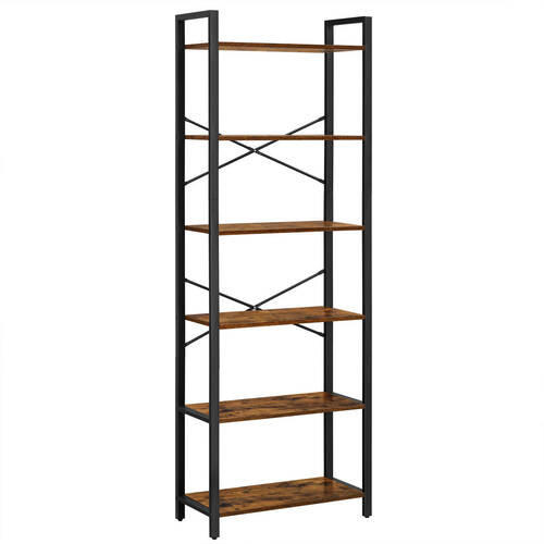 REGAL Braun, Schwarz  - Schwarz/Braun, Trend, Holzwerkstoff/Metall (66/186/30cm) - Boxxx