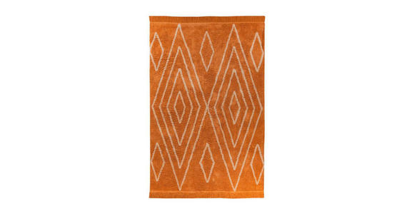 WEBTEPPICH 120/170 cm Alena Creme, Orange - Creme/Orange, Basics, Textil (120/170cm) - Novel