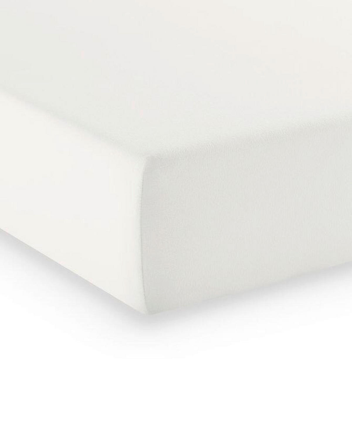 TOPPER-FIXLEINTUCH - Ecru, Basics, Textil (90-100/200-210cm) - Fleuresse