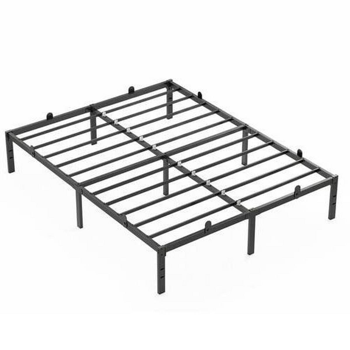 BETT 140/190 cm  in Schwarz  - Schwarz, Basics, Metall (140/190cm) - Boxxx