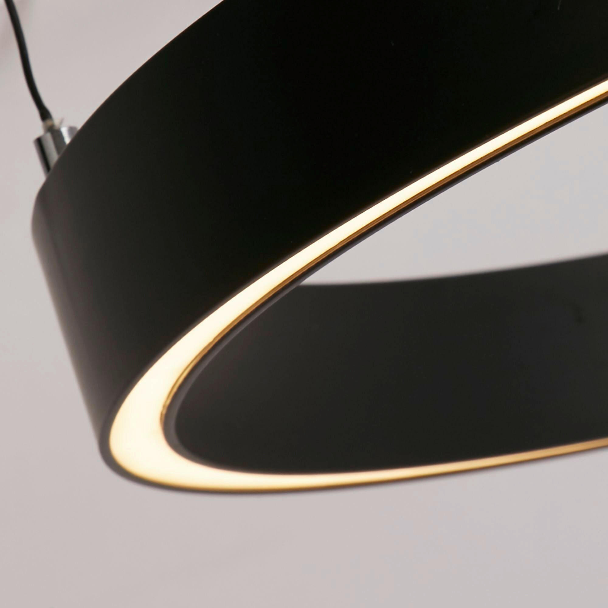 LED-HÄNGELEUCHTE 64/11.5 cm  - Schwarz, Design, Metall (64/11.5cm)