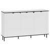 SIDEBOARD  in 136,8/82/35,2 cm  - Schwarz/Weiß, MODERN, Holzwerkstoff/Kunststoff (136,8/82/35,2cm) - Carryhome