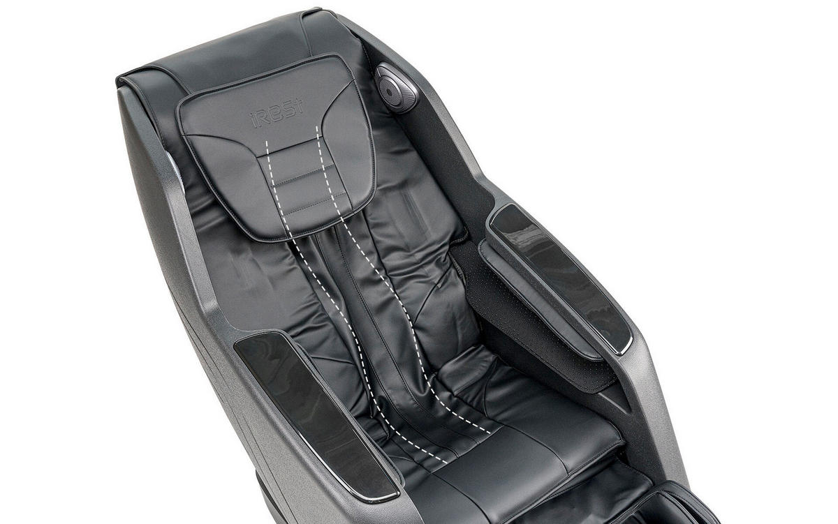 MASSAGESESSEL in Schwarz  - Schwarz, Basics, Kunststoff/Textil (77/114/169cm) - iRest