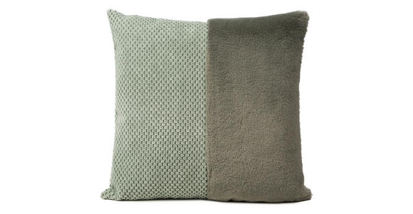 ZIERKISSEN  50/50 cm   - Mintgrün, Basics, Textil (50/50cm) - Novel