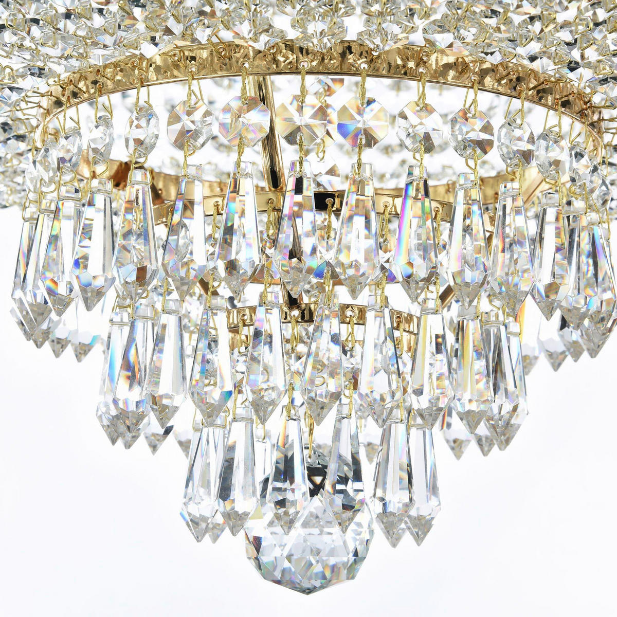 TAKKRONA Royal Classic 50/38 cm  - guldfärgad, Trend, metall (50/38cm) - MAYTONI