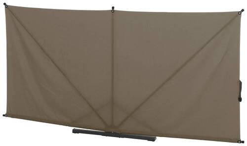 SICHTSCHUTZ - Taupe/Anthrazit, KONVENTIONELL, Textil/Metall (280/150cm) - Siena Garden