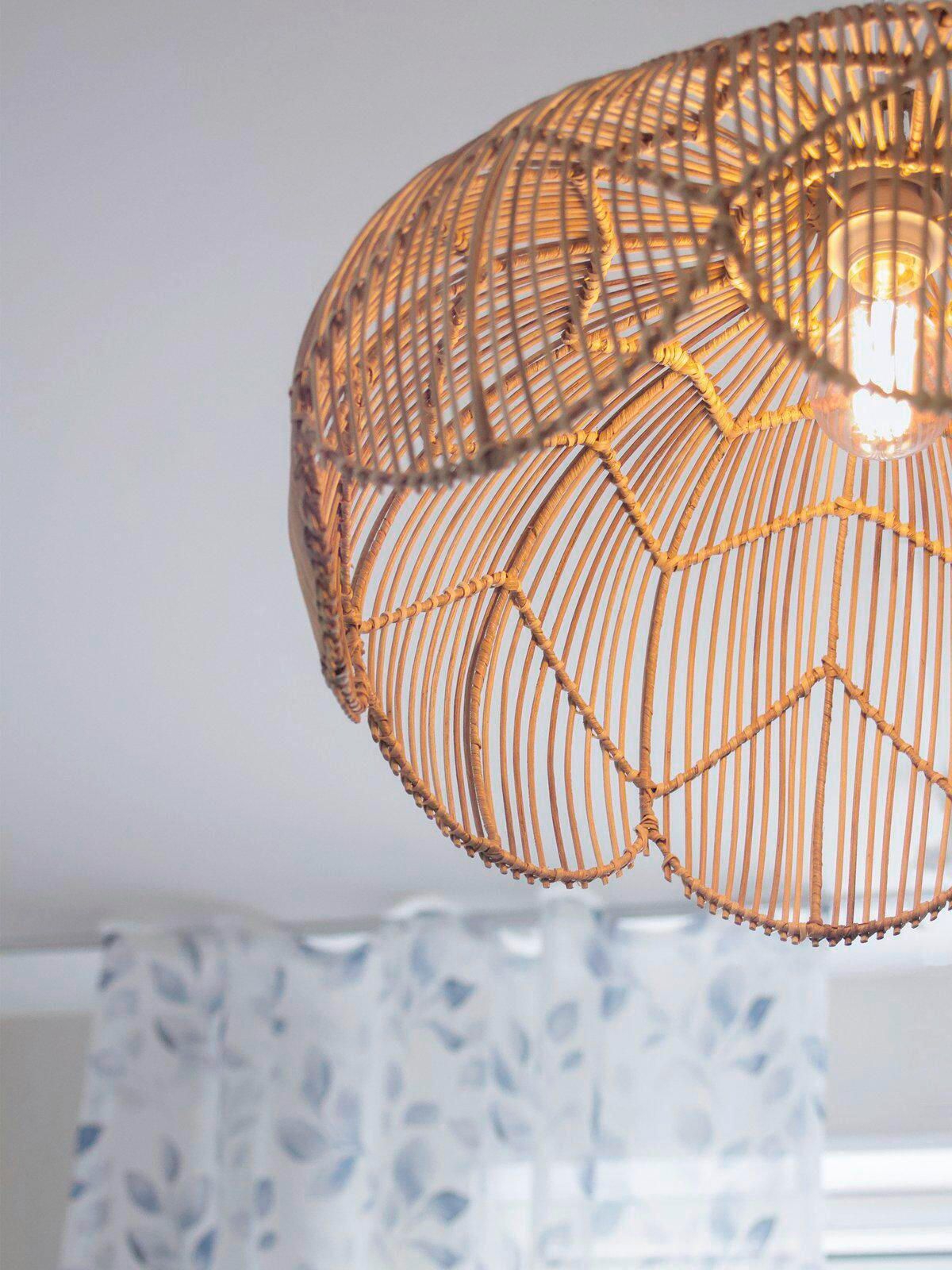 HÄNGELEUCHTE Belle 53/35/53 cm   - Beigebraun, Natur, Naturmaterialien (53/35cm) - PR Home