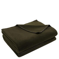 FLEECEDECKE zoeppritz since 1828 160/200 cm  - Dunkelgrün/Grün, KONVENTIONELL, Textil (160/200cm) - Zoeppritz