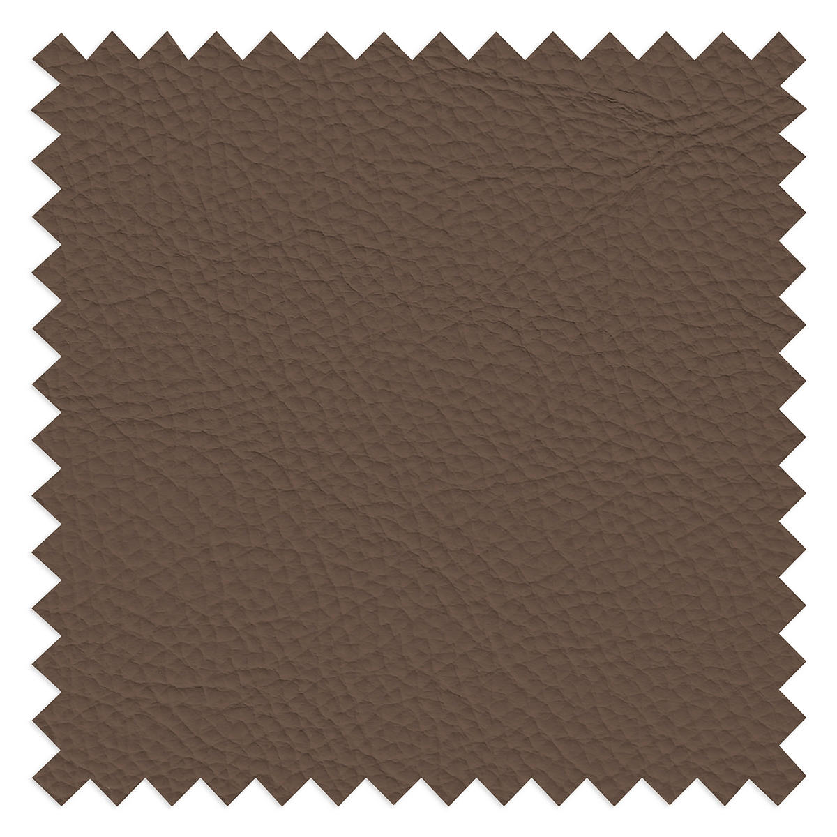 ECKSOFA Echtleder Dunkelbraun  - Dunkelbraun/Silberfarben, Design, Leder/Metall (228/283cm) - Livetastic