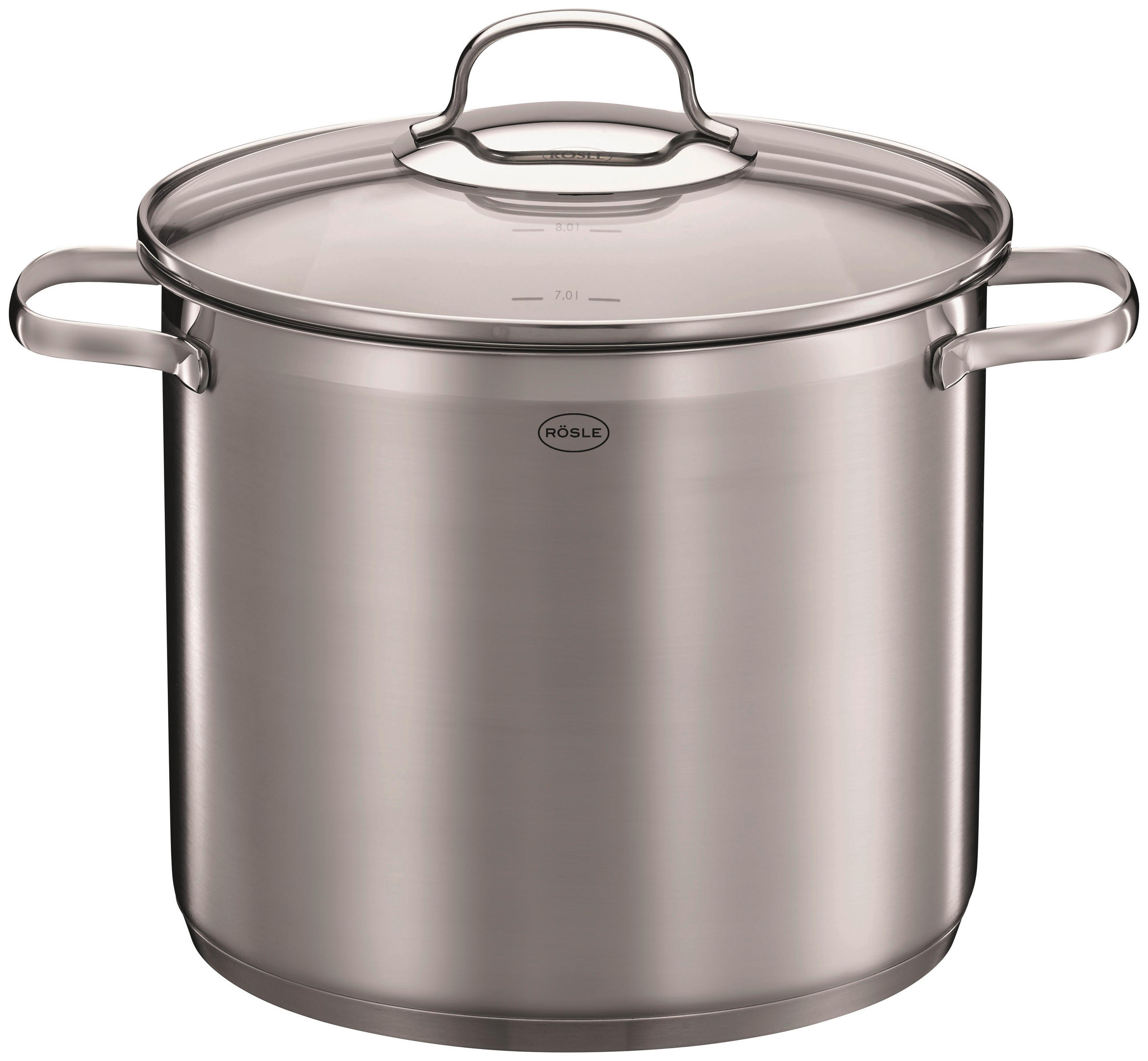 KOCHTOPF ELEGANCE 13 L  - Edelstahlfarben, Basics, Metall (13cm) - Rösle