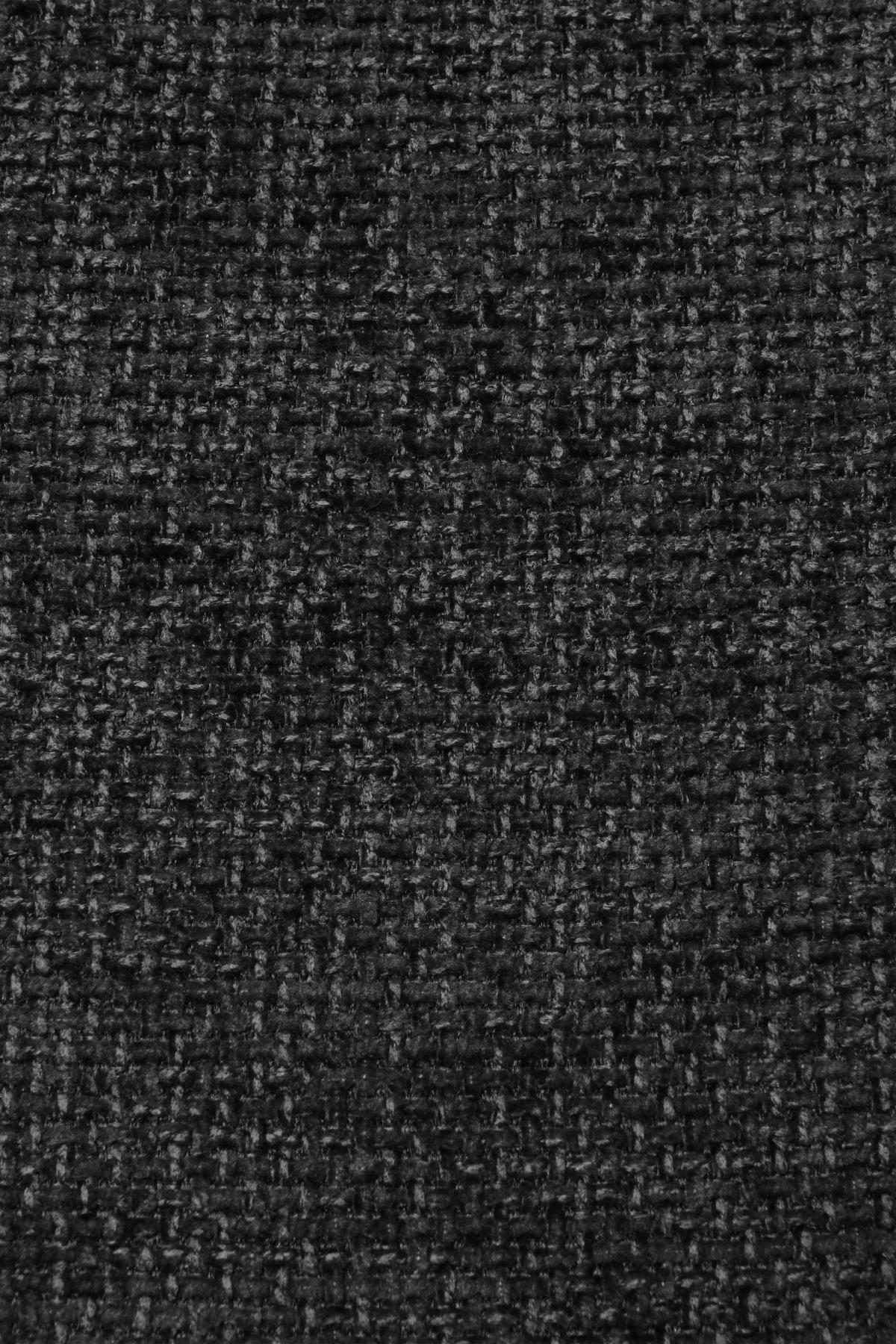ARMLEHNSTUHL  in Eisen Leinenoptik  - Schwarz/Grau, MODERN, Holz/Textil (54/84/61cm) - Livetastic