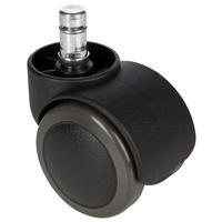 DREHSTUHLROLLE - Schwarz, Basics, Kunststoff/Metall (5,2/6/5cm) - MID.YOU