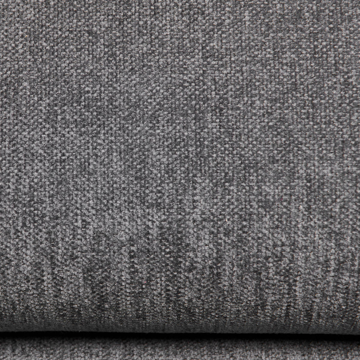 ECKSOFA Dunkelgrau Webstoff  - Dunkelgrau/Naturfarben, KONVENTIONELL, Holz/Textil (265/200cm) - Stylife