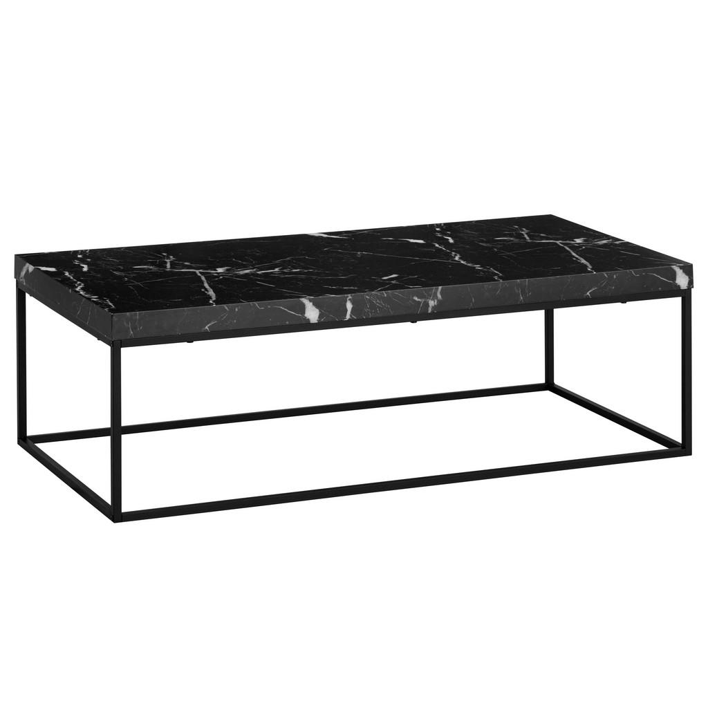 Livetastic KONFERENČNÍ STOLEK, černá, kompozitní dřevo, 120/60/38 cm