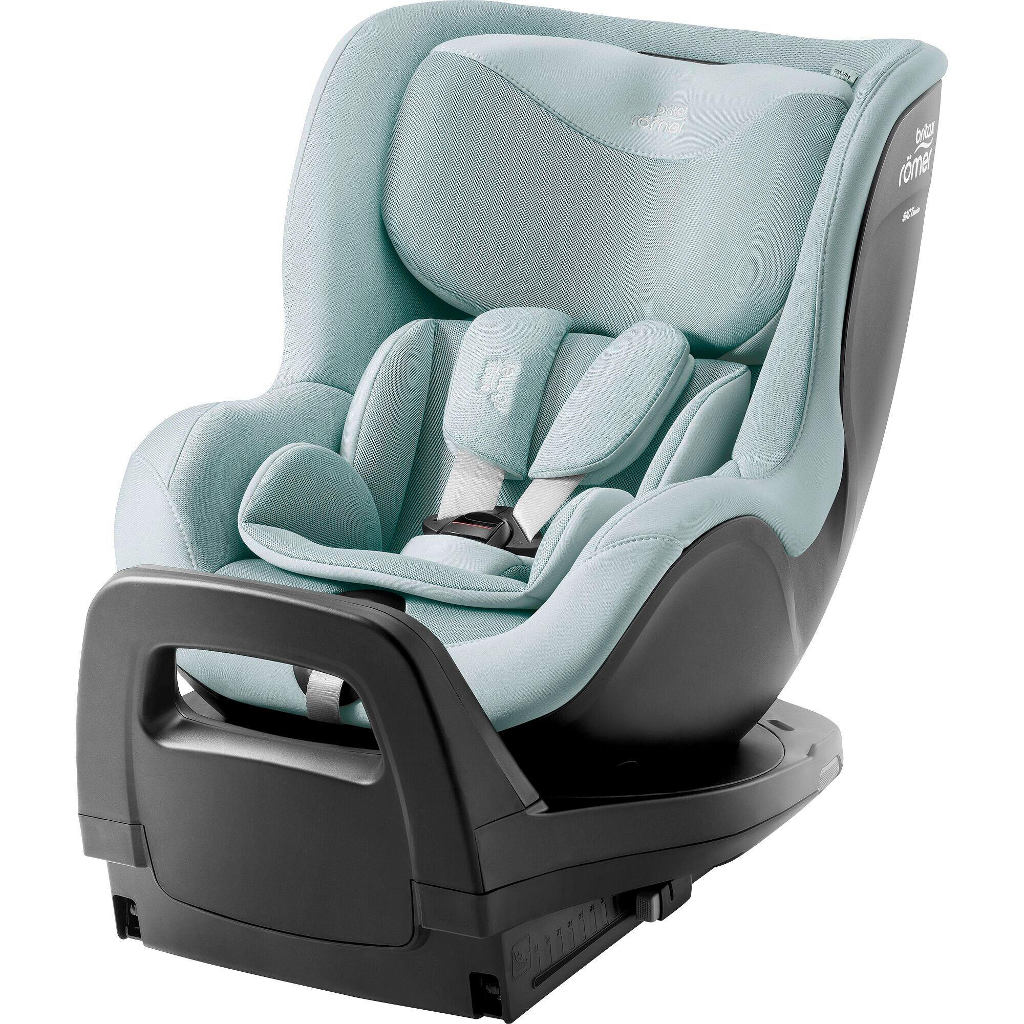 REBOARDER-KINDERSITZ Dualfix Pro M  - Pastellblau, Basics, Textil (44/48/74cm) - Britax Römer