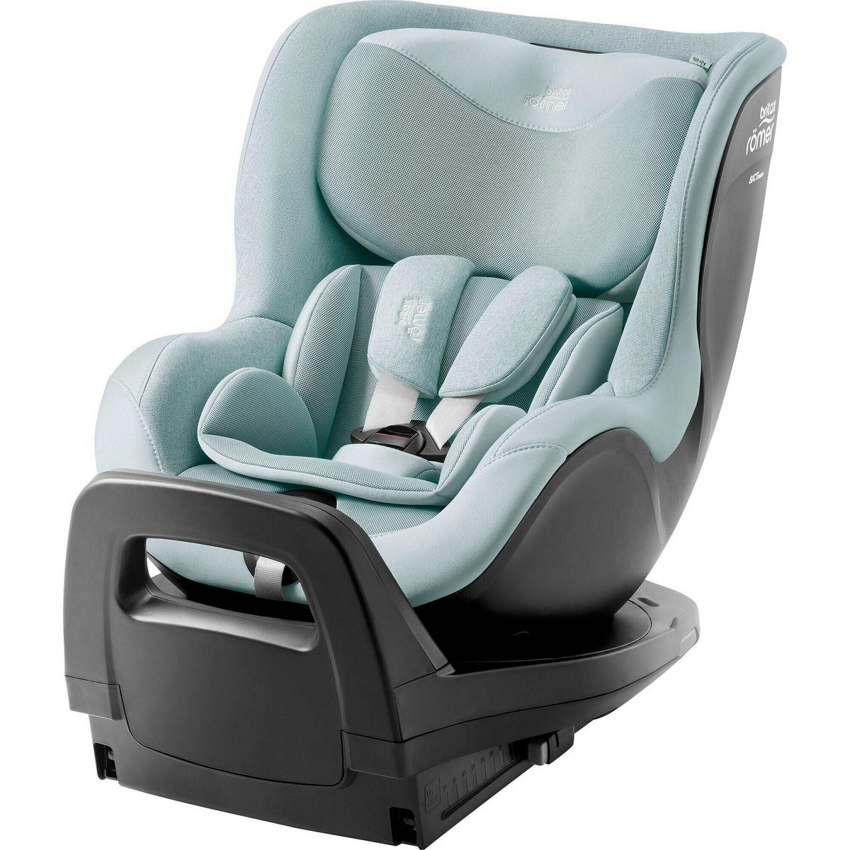 REBOARDER-KINDERSITZ Dualfix Pro M  - Pastellblau, Basics, Textil (44/48/74cm) - Britax Römer