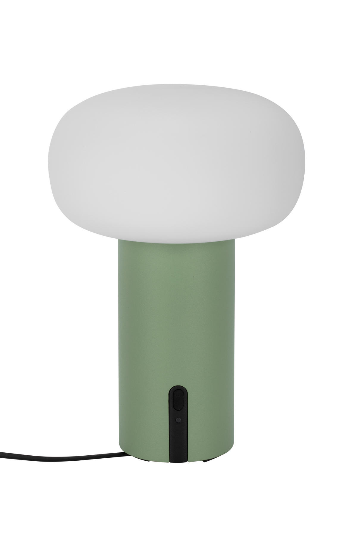 PORTABEL LAMPA 13/19 cm   - vit/grön, Trend, metall/glas (13/19cm) - Dieter Knoll